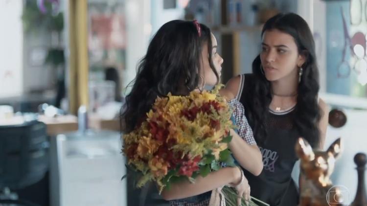 Carol Macedo e Talita Younan como K2 e K1 em "Malhação: Viva a Diferença" - Reprodução/Globo - Reprodução/Globo