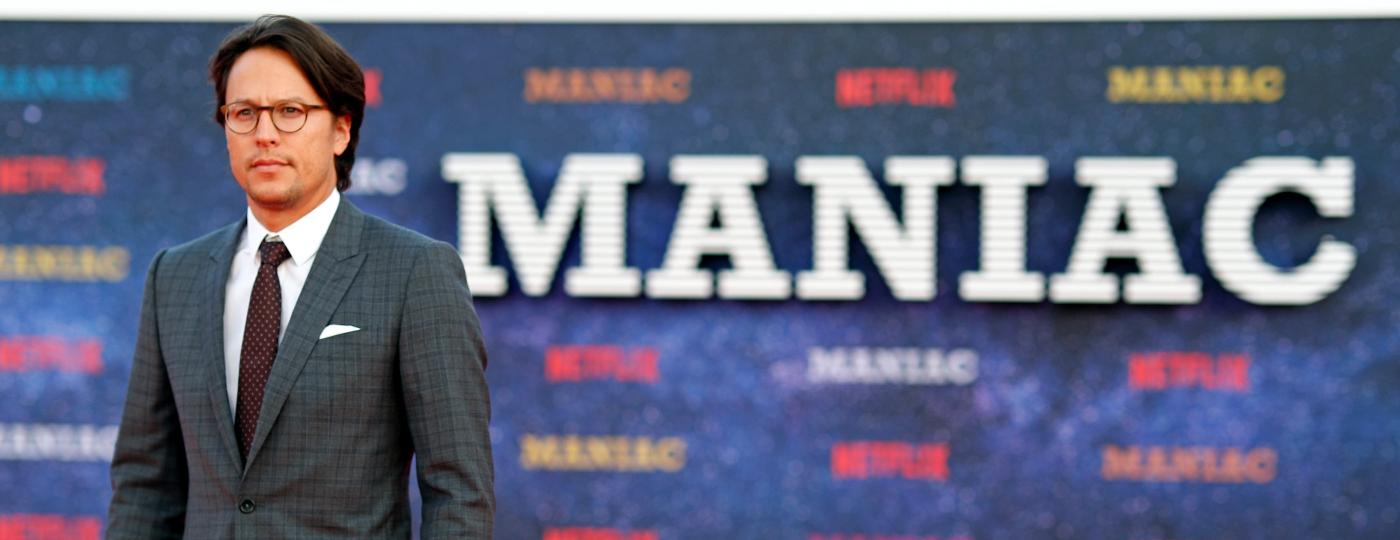 Cary Fukunaga na pré-estreia de "Maniac", da Netflix -  REUTERS/Eddie Keogh