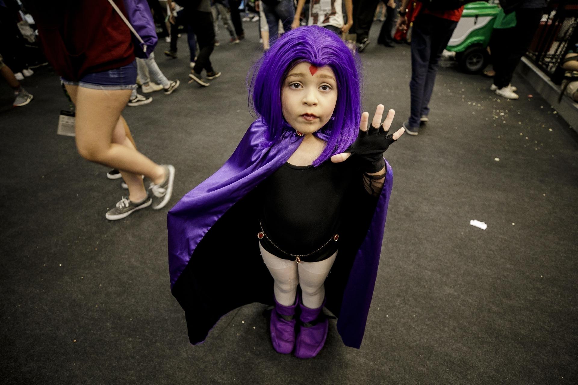 Garota faz cosplay de Ravena na CCXP 2018 - Mariana Pekin/UOL