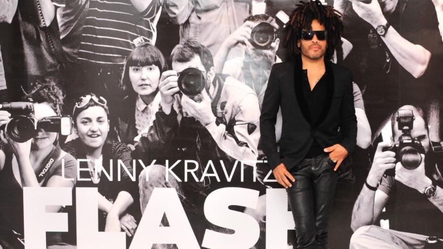Antes de tocar no Lollapalooza, Lenny Kravitz abre exposição em São Paulo - Samuel Chaves/Brazil News