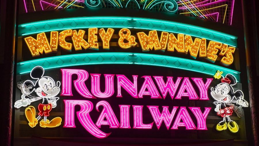 Mickey & Minnie"s Runaway Railway - DIvulgação