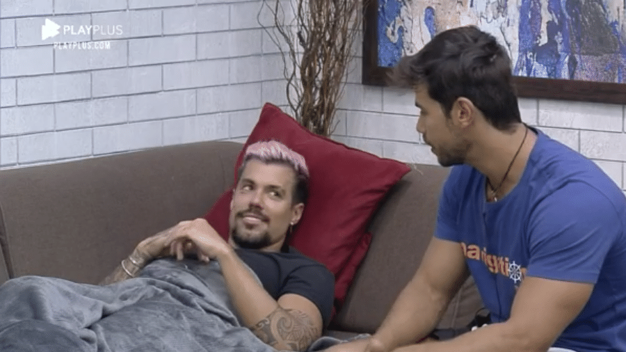 A Fazenda 2020: Mariano, Lipe Ribeiro e Mateus Carrieri conversam sobre suas residências - Reprodução/RecordTV