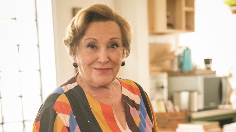 Nicette Bruno ajudou Claudia Raia no set de 'Ti Ti Ti' - João Miguel Júnior/Globo - João Miguel Júnior/Globo