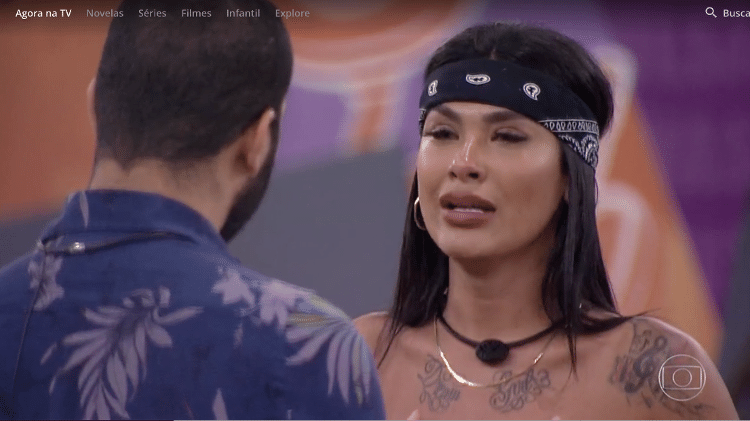 BBB 21: Pocah e Gil conversam - Reprodução/Globoplay - Reprodução/Globoplay