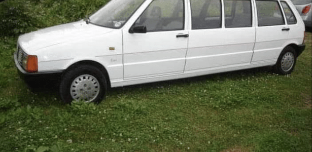 LimosUno | Limusine do Fiat Uno viraliza com piadas de escada no teto