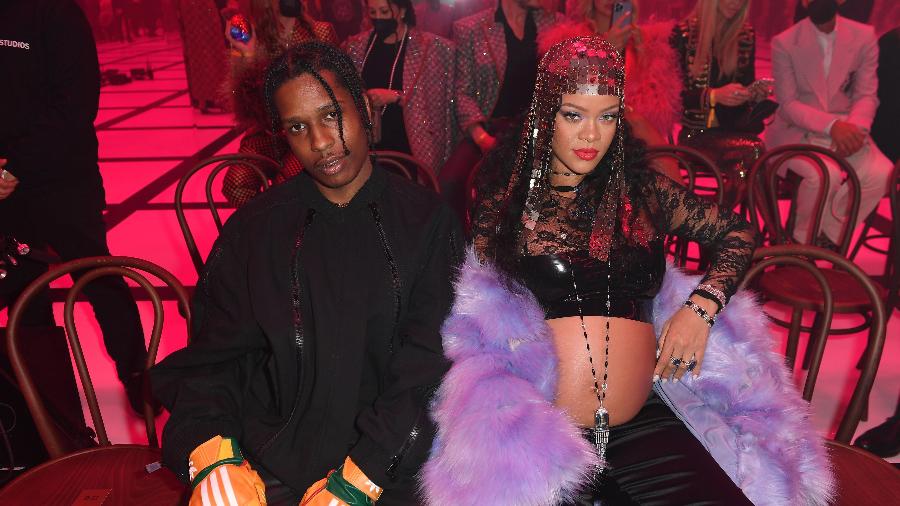 A$AP Rocky é o pai do primeiro filho de Rihanna - Jacopo M. Raule/Getty Images for Gucci