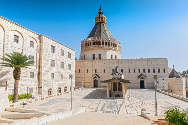 Igreja da Anunciação na cidade de Nazaré, na Galileia, norte do Estado de Israel - Cezary Wojtkowski/Getty Images/iStockphoto - Cezary Wojtkowski/Getty Images/iStockphoto