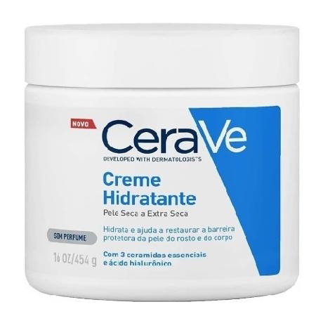Creme Hidratante Corporal com ácido hialurônico - CeraVe - Divulgação - Divulgação