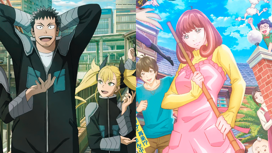Animes "Kaiju No. 8" e "Astro Note"