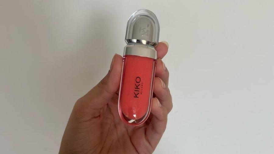 O gloss da Kiko Milano: sucesso de vendas no Brasil, apesar do preço alto