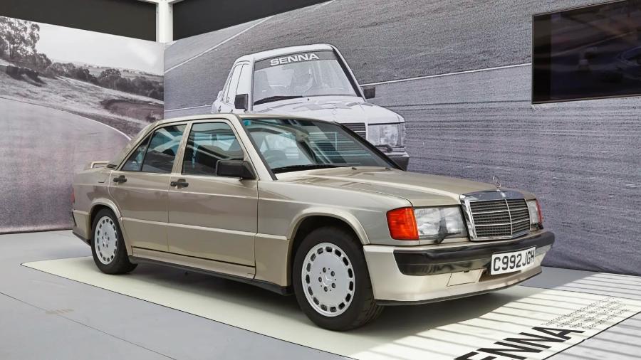 Mercedes 190E de 1985 pertenceu a Ayrton Senna Mercedes 190E de 1985 pertenceu a Ayrton Senna