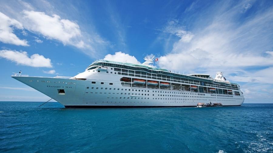 O navio Rhapsody of the Seas passará por portos na Colômbia, entre outros países latinos - Divulgação/Royal Caribbean