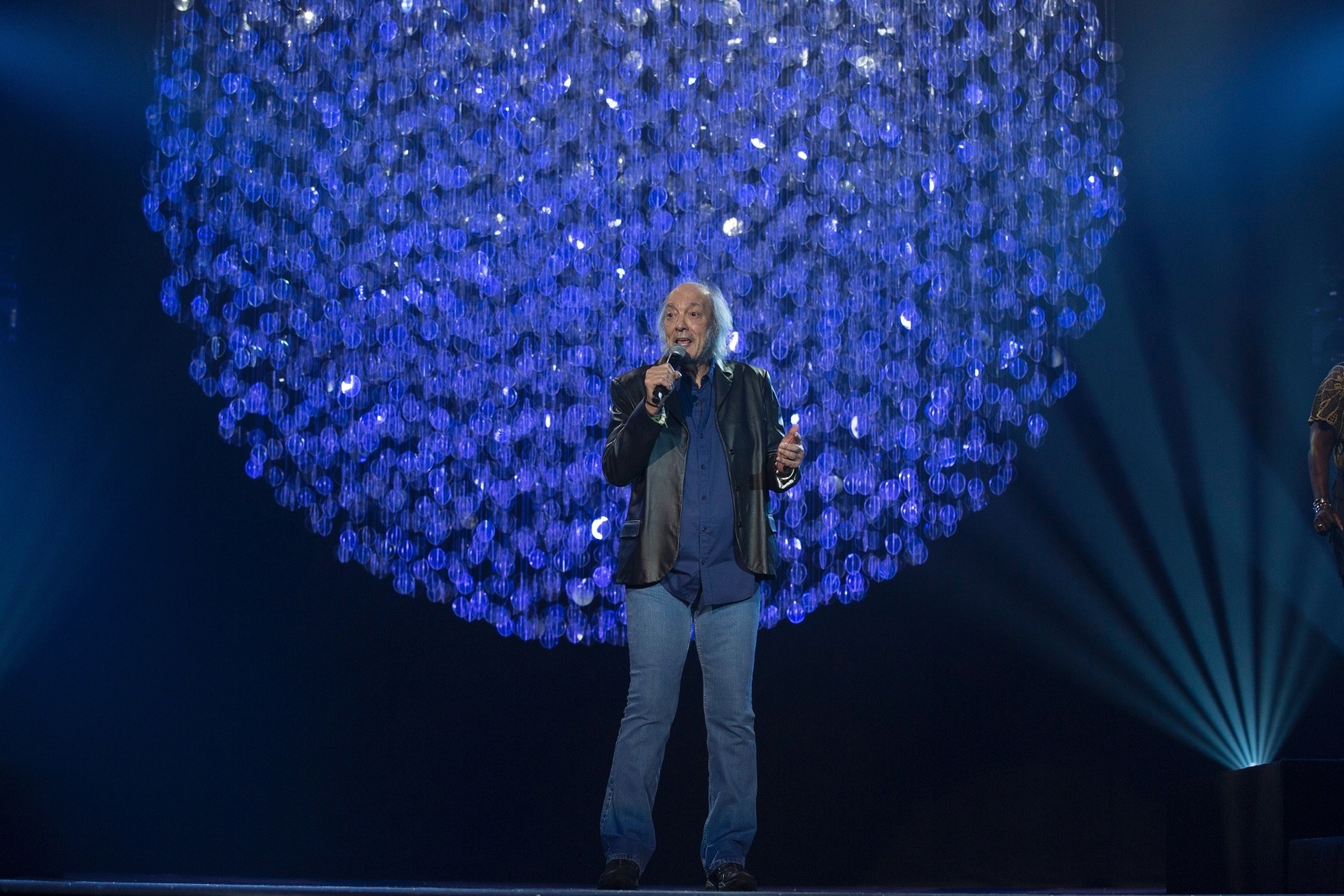 Erasmo Carlos abriu as gravações do "Globo de Ouro Palco VIVA Samba" - Marcelo Tabach/Divulgação