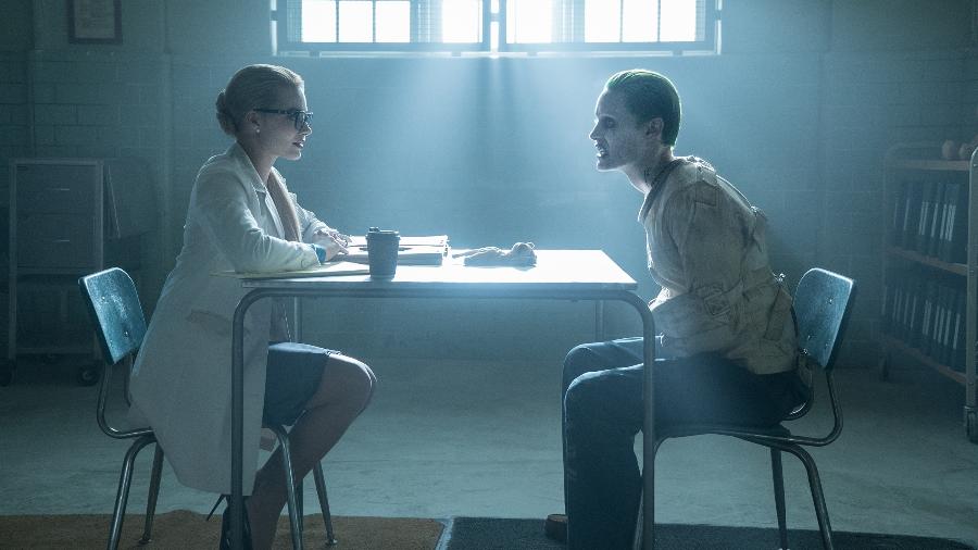 Margot Robbie e Jared Leto em cena de "Esquadrão Suicida" - Divulgação