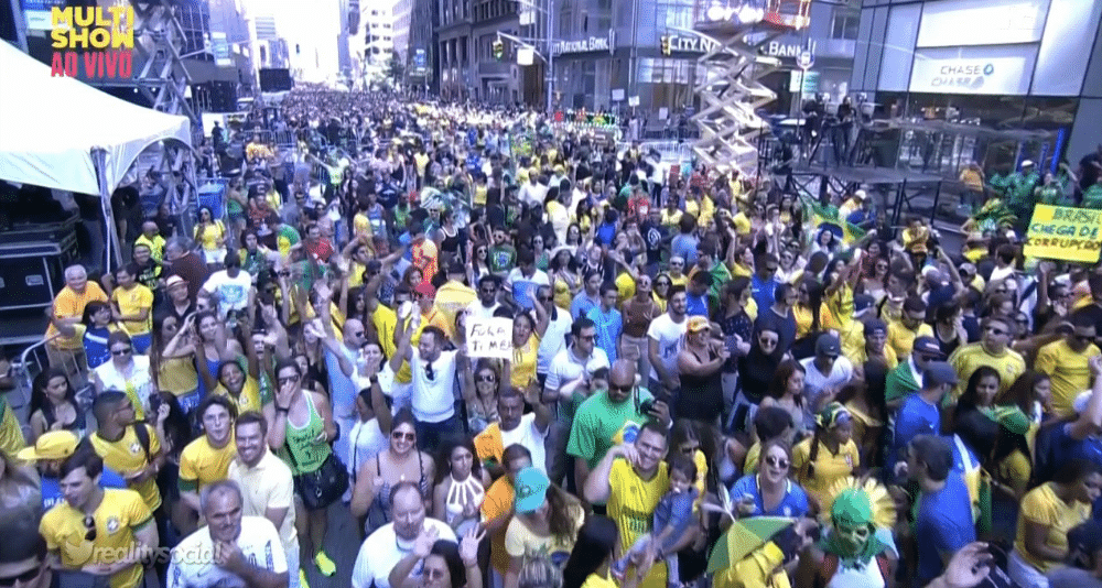 4.set.2016 - Brazilian Day - Reprodução/Multishow