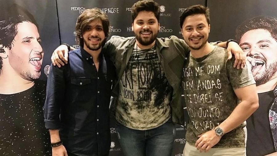 Pedro, Benício e Poeta formam a "dupla de três" - Divulgação