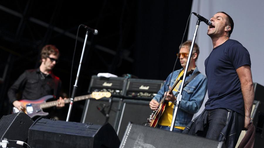 Liam Gallagher se apresenta com a banda Beady Eye em Sidney, na Austrália - Wenn/Frame