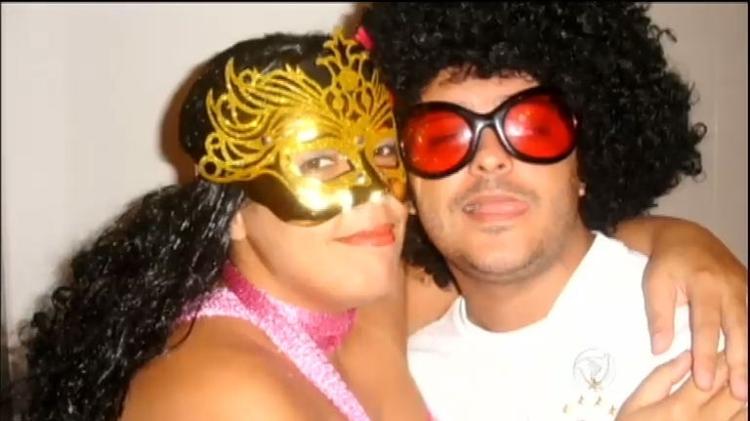 Fabiana Escobar e Saulo de Sá Silva, que ficou conhecido como "Barão do Pó" após virar traficante   - Arquivo Pessoal - Arquivo Pessoal