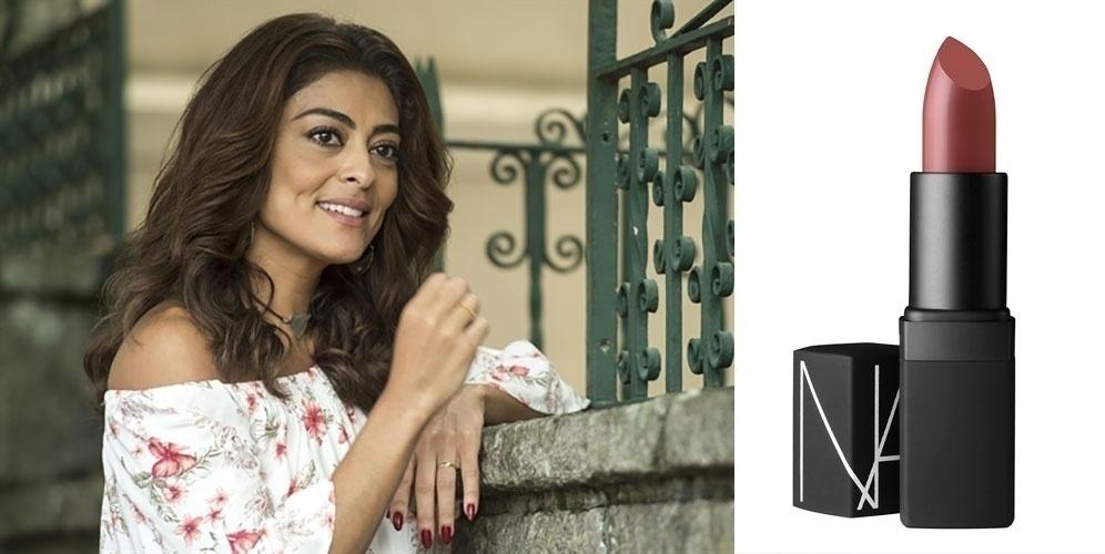 Juliana Paes batom mais pedido nude - Montagem/Divulgação/TV Globo