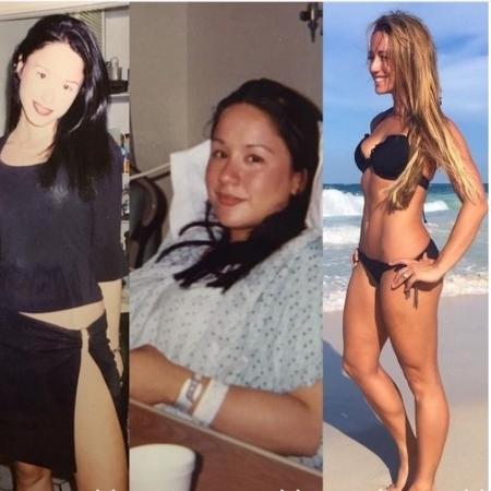 Aos 20, 23 e hoje, aos 36: a blogueira fitness Elianne Alexander não se importa mais só com sua forma física, ela quer ser saudável - Reprodução/Instagram