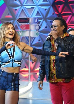 Sabrina Sato dança os maiores sucessos do É o Tchan em seu programa - Antonio Chahestian/Record TV - Antonio Chahestian/Record TV