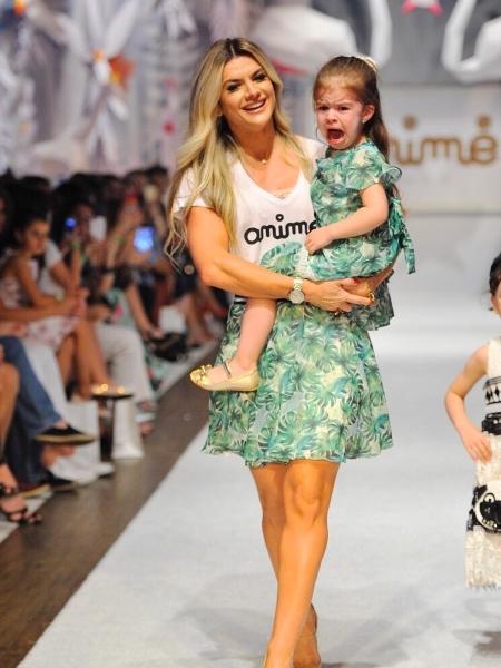 Mirella Santos com a filha, Valetina - Samuel Chaves/Brazil News