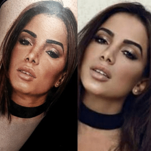 Fã tatua versão realista do rosto de Anitta no corpo. Veja ...