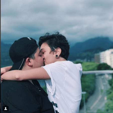 Ana Vilela e a namorada - Reprodução/Instagram