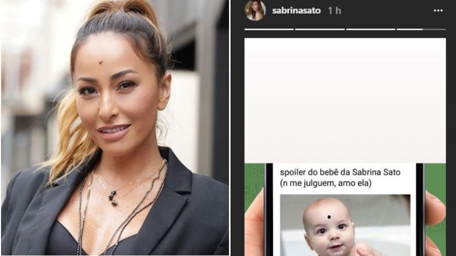 Sabrina Sato compartilha meme com possível aparência do filho - Reprodução/Instagram