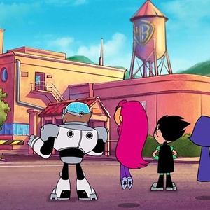 Jovens Titãs visitam estúdio da Warner Bros. - Divulgação - Divulgação