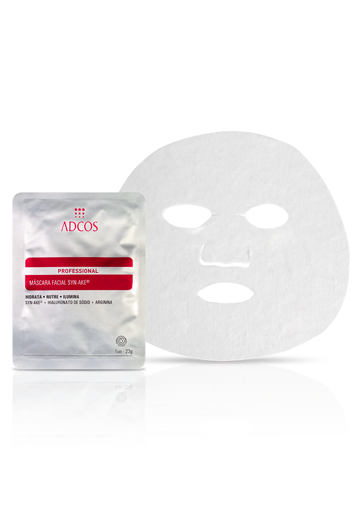 Máscara facial Syn-Ake, ADCOS: máscara com ação hidratante e revitalizante, com peptídeo, para amenizar rugas e linhas de expressão. R$28 - www.lojaadcos.com.br - Divulgação