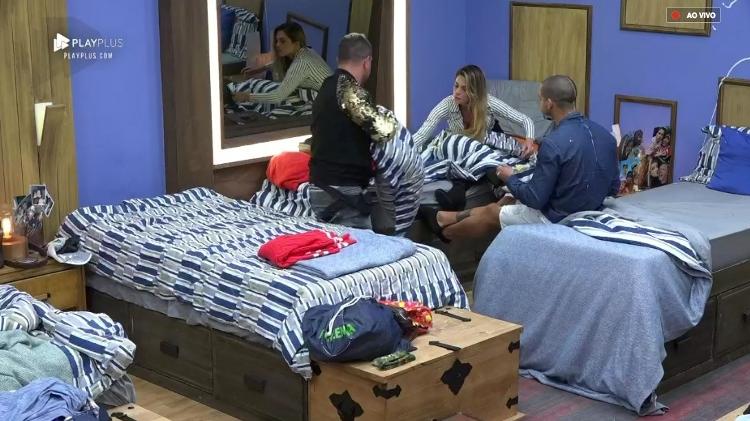 Caique discussão - Reprodução/PlayPlus - Reprodução/PlayPlus