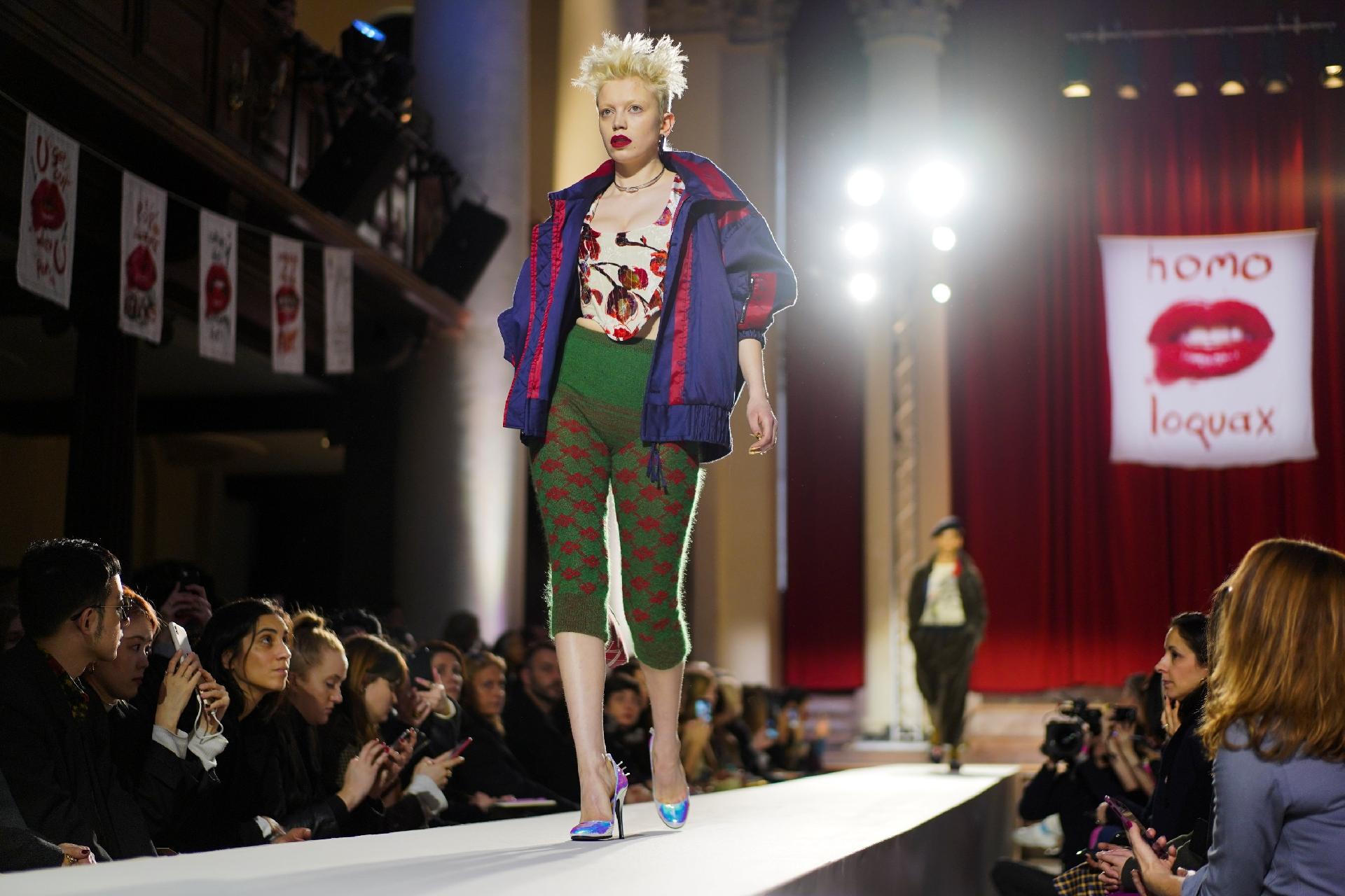 Vivienne Westwood na Semana de Moda de Londres - Reuters