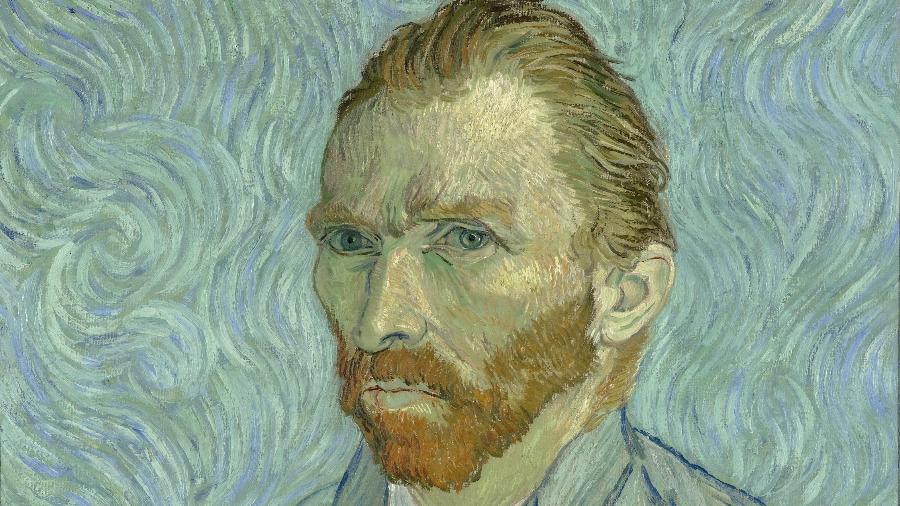 Autorretrato de Vincent van Gogh, de 1889 - Reprodução