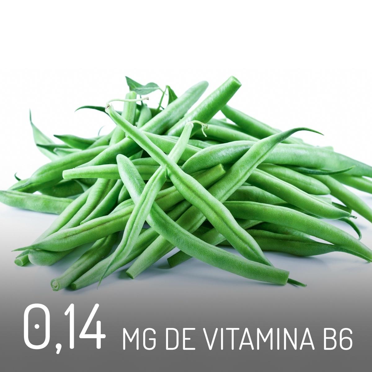 Vagem vitamina B6 - iStock / Arte UOL