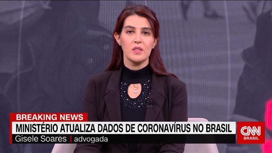A advogada Gisele Soares substitui Gabriela Prioli no programa "O Grande Debate" - Reprodução/CNN