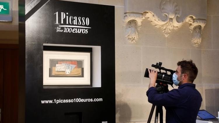 O sorteio se chamava 'Um Picasso por R$ 100 euros' - Reuters - Reuters