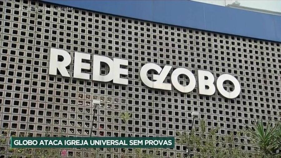 No "Domingo Espetacular", Record acusa a Globo de perseguição relagiosa  - Reprodução