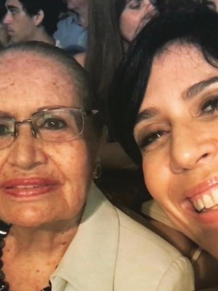 Maria Clara Gueiros e sua mãe, Dona Albertina - Reprodução/Instagram