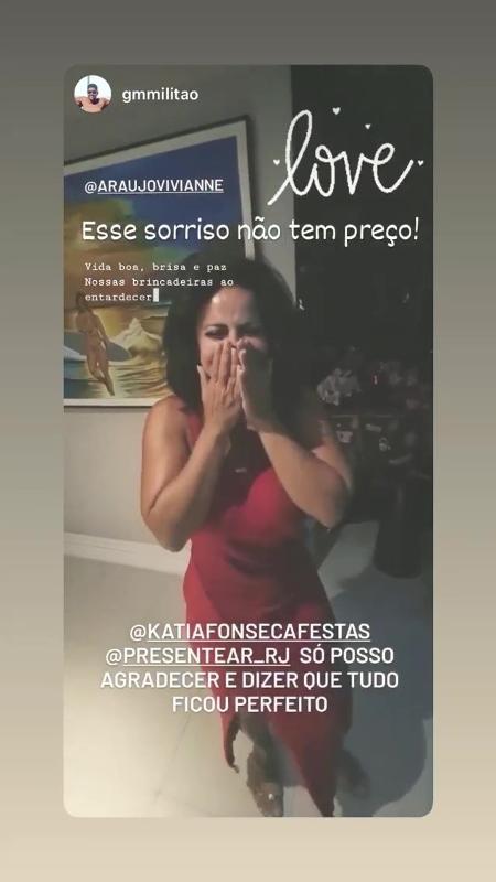 Surpresa - Reprodução/Instagram @gmmilitao - Reprodução/Instagram @gmmilitao