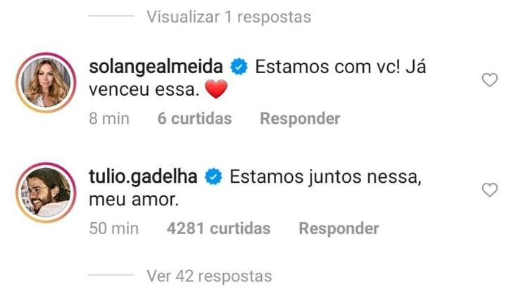 Comentários Fátima 4 - Reprodução - Reprodução