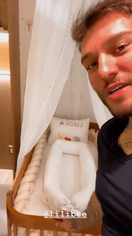 Lucas Lucco mostrou detalhes do quartinho do filho - Reprodução/Instagram - Reprodução/Instagram