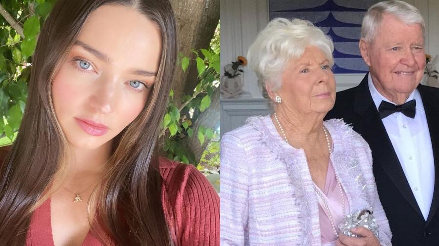 Miranda Kerr lamenta morte dos avós com intervalo de apenas 13 dias - Imagem: Reprodução/Instagram@mirandakerr