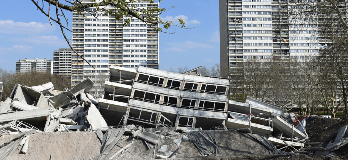 Quebrada alemã demolida - Divulgação/Presseportal