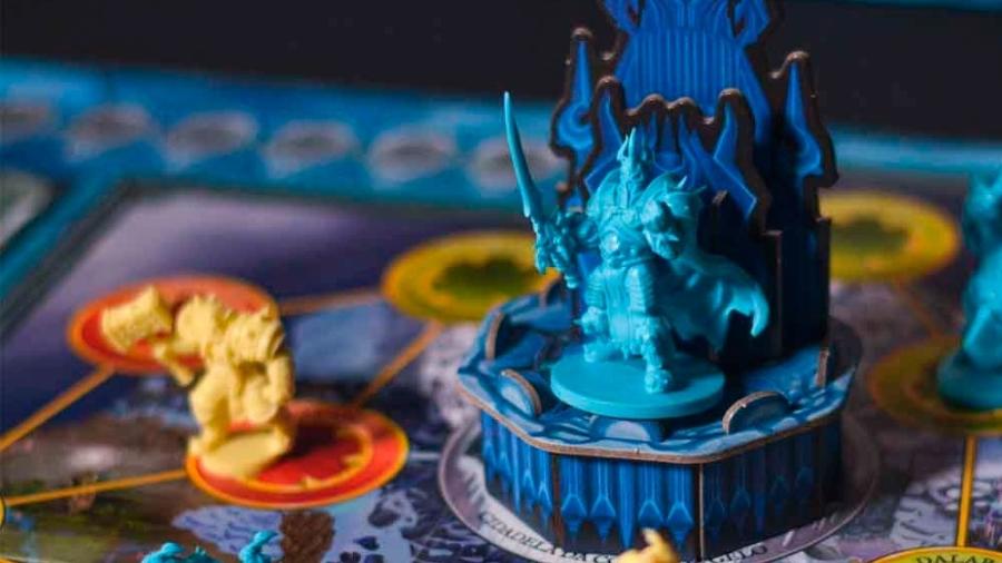 Jogo de tabuleiro World of Warcraft: Wrath of the Lich King - Divulgação/Galápagos Jogos