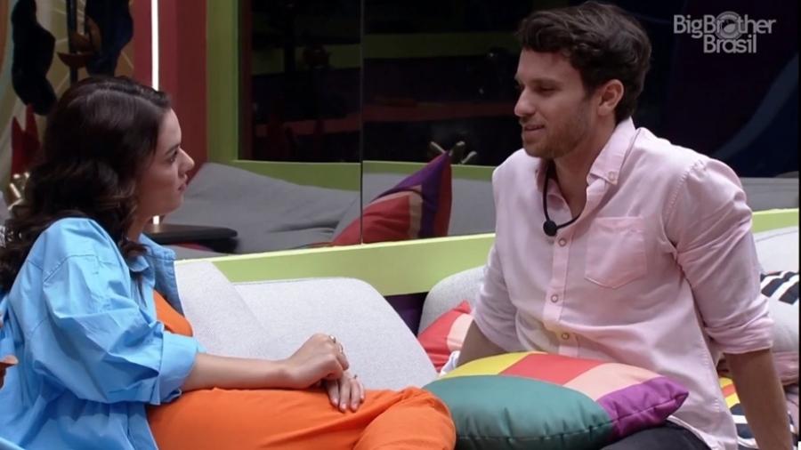 BBB 22: Eslovênia e Lucas falam de votos para o paredão - Reprodução/Globoplay