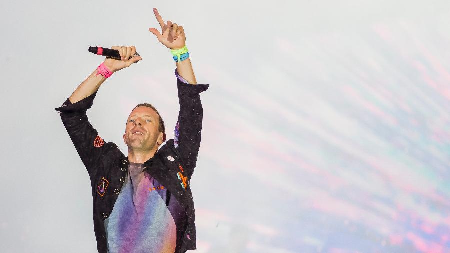 Chris Martin é vocalista da banda Coldplay - Buda Mendes/Getty Images