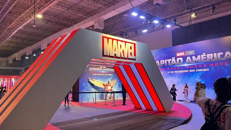 Estande da Marvel Studios na D23