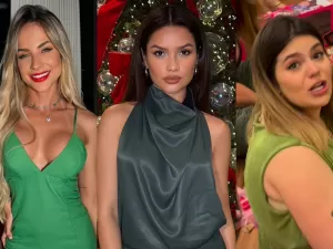 Viih Tube, Juliette e mais famosas apostam no look verde para o Natal