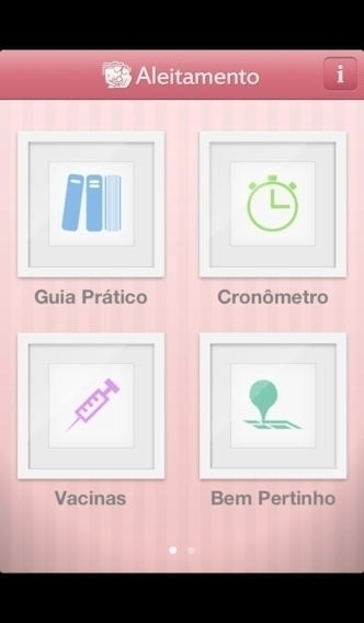 Aplicativo Aleitamento (aleitamento.com) para iPhone, iPad e iPod touch - Reprodução